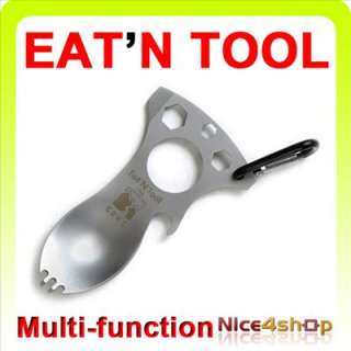 crkt eat n tool stainless steel multitool spork pr roller