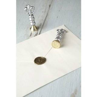  Wax Seals Set of 2 for Envelopes Wedding Invitations Brass 