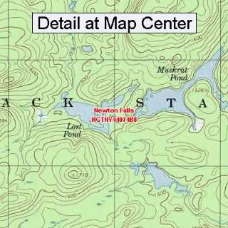   Map   Newton Falls, New York (Folded/Waterproof)