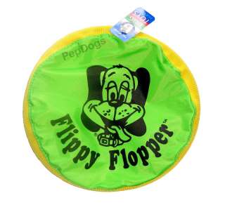 FLIPPY FLOPPER Flying Disc SMALL Dog Puppy Frisbee Toy  