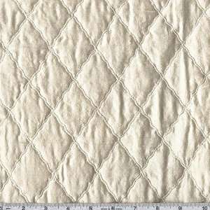   Zag Diamond Quilted Oyster Fabric By The Yard Arts, Crafts & Sewing