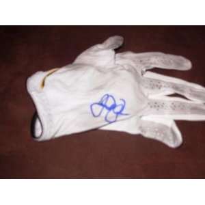  JOHNSON WAGNER signed PGA GOLF GLOVE GAME USED with COA 