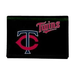    Minnesota Twins Black Tri Fold Wallet *SALE*: Sports & Outdoors
