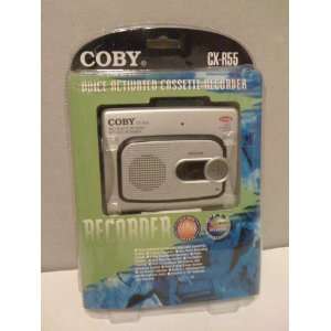  Coby Voice Activated Audio Cassette Recorder With Built In 
