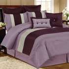 dr international tuscany 8 piece comforter set in plum size