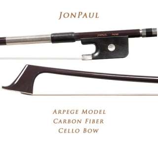 JonPaul Arpege Model Carbon Fiber 4/4 Cello Bow  