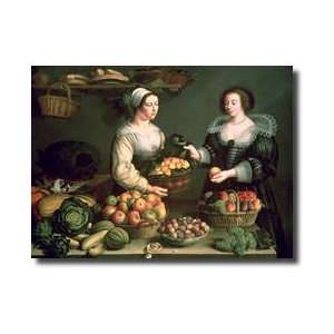  The Fruit And Vegetable Seller Giclee Print: Home 