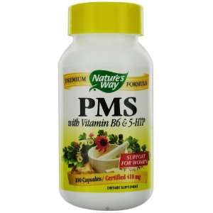  Natures Way   Pms W 5 Htp & B, 545 mg, 100 capsules 