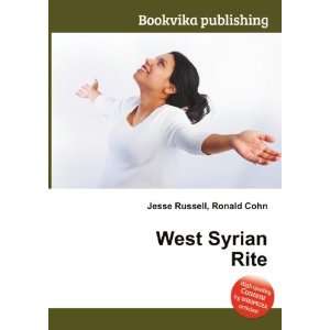  West Syrian Rite Ronald Cohn Jesse Russell Books