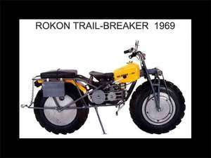 1969 ROKON TRAIL BREAKER FRIDGE MAGNET (MC)  