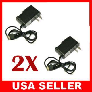 2X AC Home Travel Rapid WALL CHARGER for Samsung T109 T119 T139 T229 