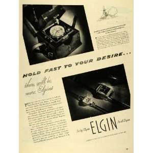   Illinois Marine Chronometer WWII   Original Print Ad