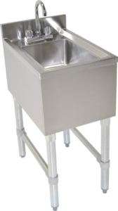 14.5 UNDER BAR HAND SINK With LEAD FREE FAUCET  