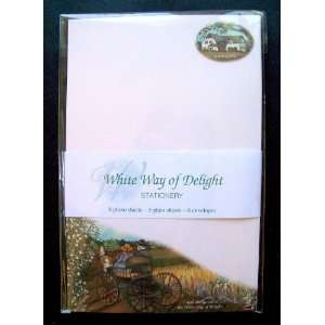  White Way of Delight Writing Paper Kit Arts, Crafts 