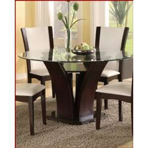 Round Glass Top Dining Table (ONLY) Daisy EL 710 54:  Home 