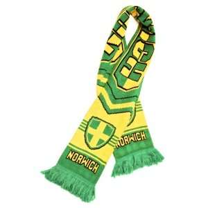  Norwich City FC   Authentic Fan Scarf: Sports & Outdoors