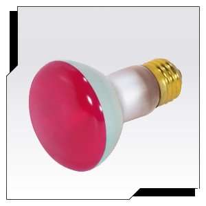  50R20/R 50 Watt Red R20 Light Bulb
