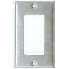   Stainless Steel Metal Wall Plates Oversize 1 Gang Toggle Switch