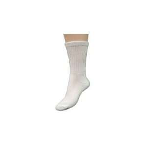  Medipeds Medium Unisex 2 Pair White Therapeutic Diabetes Socks Beauty