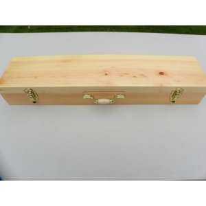  Super Skewer Hand crafted Wooden Case for 6 Square Skewers 