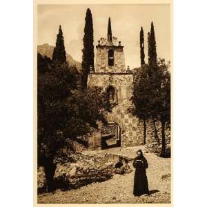  1925 Monk Monastery Door Monasterio Las Batuecas Spain 