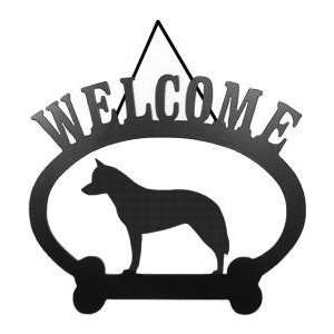  Welcome Sign   Australian Cattle Dog