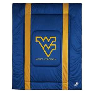  West Virginia Mountaineers Sideline Bedding Comforter 