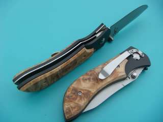 Browning Saber with Clip Folding Pocket Knife Outdoor Camping Hunting 