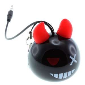  Kitsound Mini Buddy Devil Bomb Speaker Compatible with iPod/iPad 