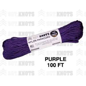 SGT KNOTS Paracord   Purple   100 Feet 
