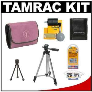  Tamrac 3583 Express 3 Camera Case (Pink) with Tripod 