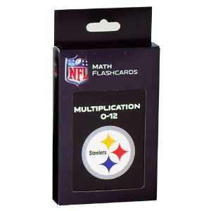   NFL Pittsburgh Steelers Multiplication Flash Cards: Sports & Outdoors
