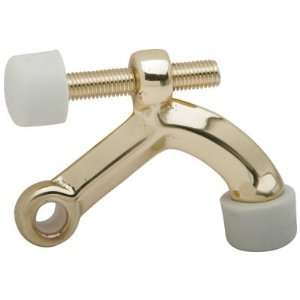  Ives 70B3 Polished Brass Hinge Pin Stop Door Stop: Home 