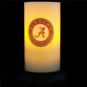  Alabama Crimson Tide Bama Flame Less Candle With Timer 