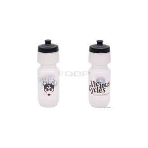  Vicious Cycles Vicious Logo Water Bottle Clear Sports 