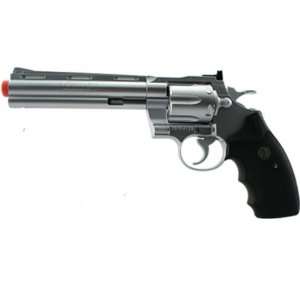 Colt Python 6 Gas Revolver, Silver 