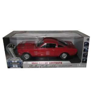  1966 Ford Shelby Mustang GT 350 Fastback Red 1/18: Toys 