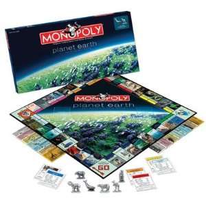  Planet Earth Monopoly Toys & Games
