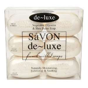  de luxe SaVON Bar Soap Set, Almond & Oatmeal 12 ea: Beauty