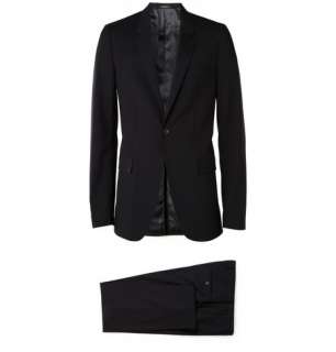   Clothing  Suits  Formal suits  Single Button Wool Blend Suit