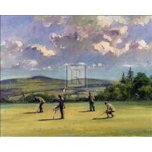  Paul Gribble   Putting Green Size 12x10 Poster Print
