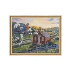  Bucilla Heirloom Counted Cross Stitch Kit, 16 Inch by 11 3 