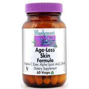  Bluebonnet Age less Skin Formula 60 vcaps Health 