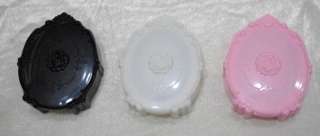 Rose Contact Lense Case with Solution Bottle, Lens Clip  