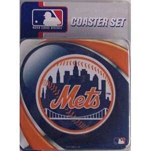New York Mets 4 Piece Foam Coaster Set 