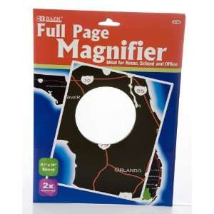  Full Page Magnifier 8.5x11 Sheet