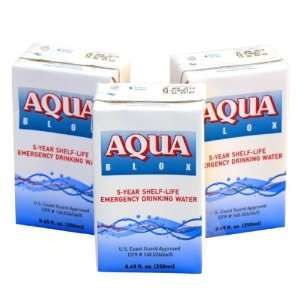 oz Aqua Blox Water Boxes   PACK of 3: Grocery & Gourmet Food