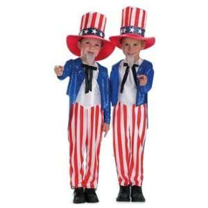  Childs Uncle Sam Costume (Size Large 4 6T) Toys & Games