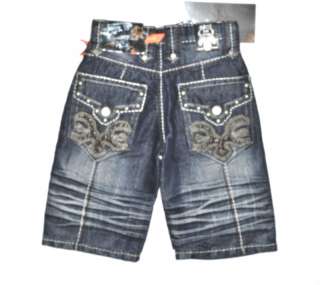 GS 115 JEANS Boys Denim Shorts Size 5 NWT  