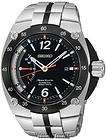   Watch SRG005P2 Mens Sportura Direct Drive Kinetic Black Leather Strap